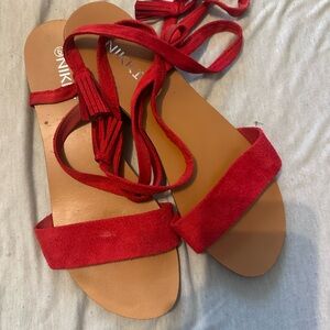 Red Women's Sandals